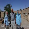 Visiting German tourists from windmills nashtifan