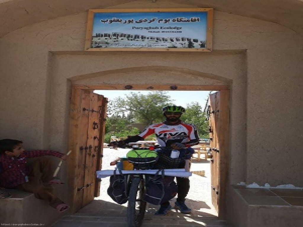 The presence of a rider in Iranghrd (Mohammad Aghamirbabai) in Purihghoub ecolodge in Nashtifan